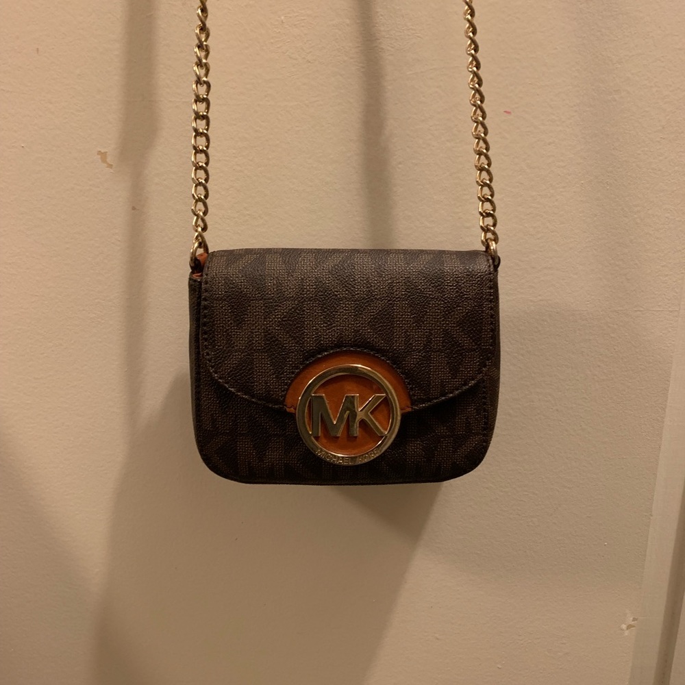 Michael Kors cross body purse and matching wallet
